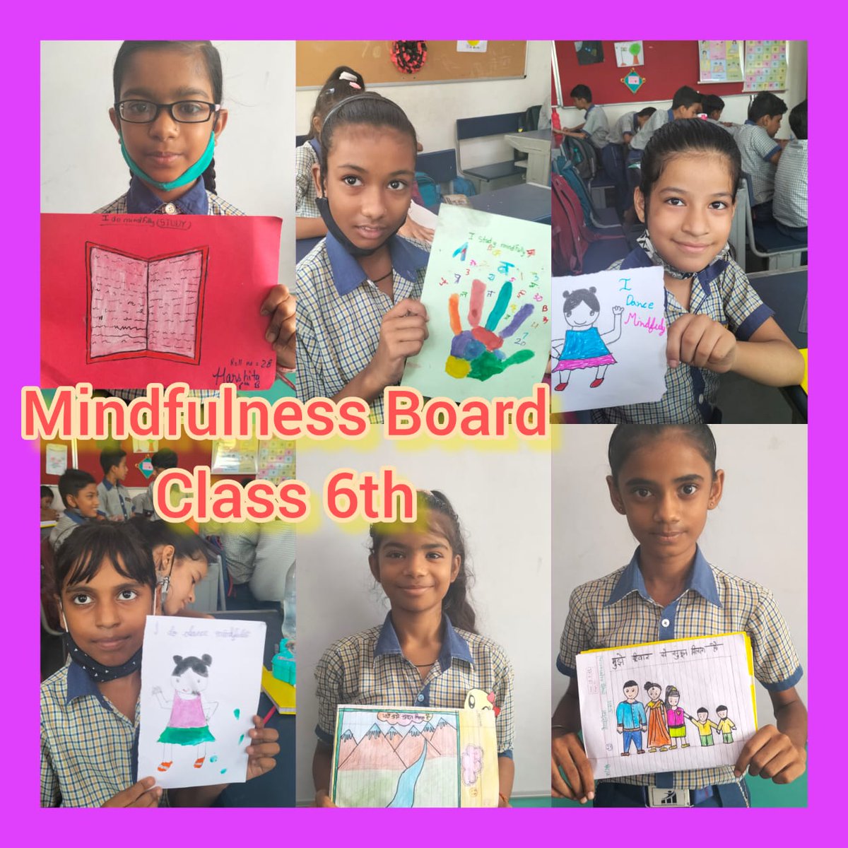 AmbedkarSoSEKhp's tweet image. #HappinessUtsav2022 
#MindfulnessClasses
#HappinessCurriculum
Numerous Mindfulness Boards created today by students in Happiness Classes.