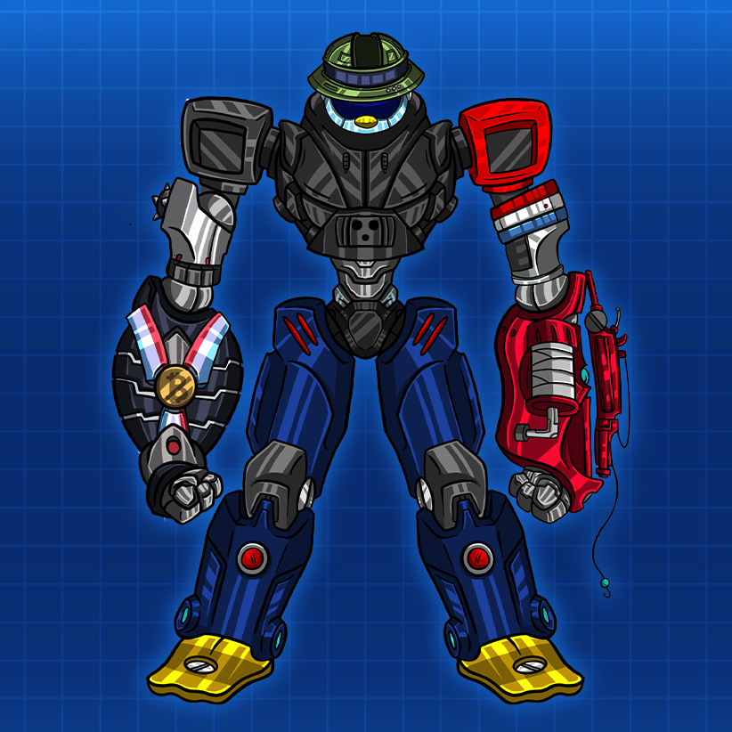 0x_Vinyl's tweet photo. 🚨 RED ALERT! PUBLIC MINT IS LIVE! 🚨 

https://t.co/ODBSIyAgeV

Btw, example of a full @Mecha_Penguins MechaZord!

How to get one? Burn 5 Mecha Penguins or @MechaPilots and get a unique 1/1 with inherited traits!

The coolest thing? You'll be able to use it as a gallery too! 🗺 https://t.co/nSwpRhN9n2