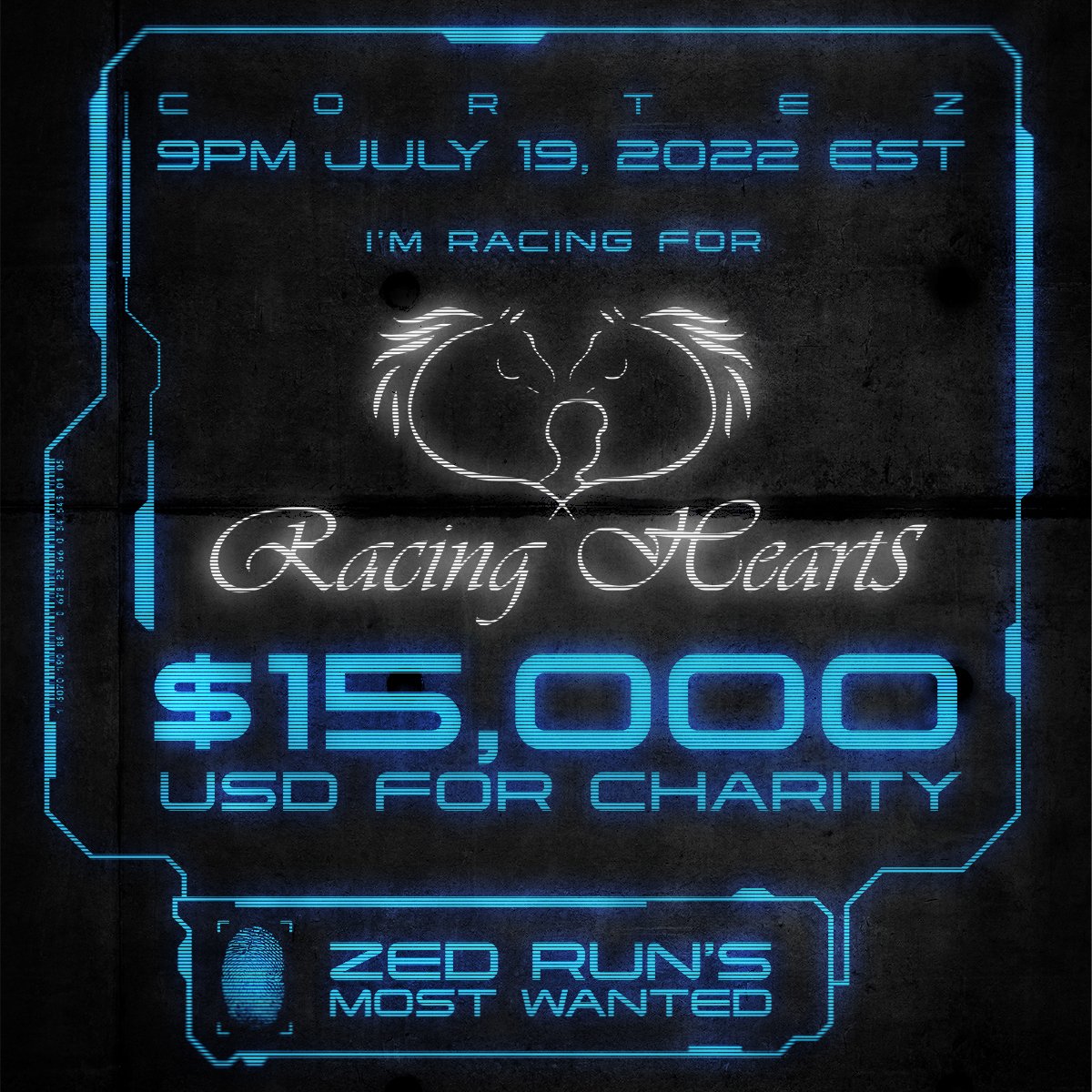 I need HELP with a RT, so I'm GIVING AWAY A UU Z4 NAK!

<a href="/zed_run/">zed_run</a>'s Most Wanted: 12 stables. Invite only for charity. 

If this tweet gets the most RTs of the 12, my charity <a href="/RacingHearts1/">Racing Hearts</a> gets an extra $1000 &amp; someone who RTs this &amp; tags 2 frens gets a shiny, new Z4 Nak! 

GO! 🔥
