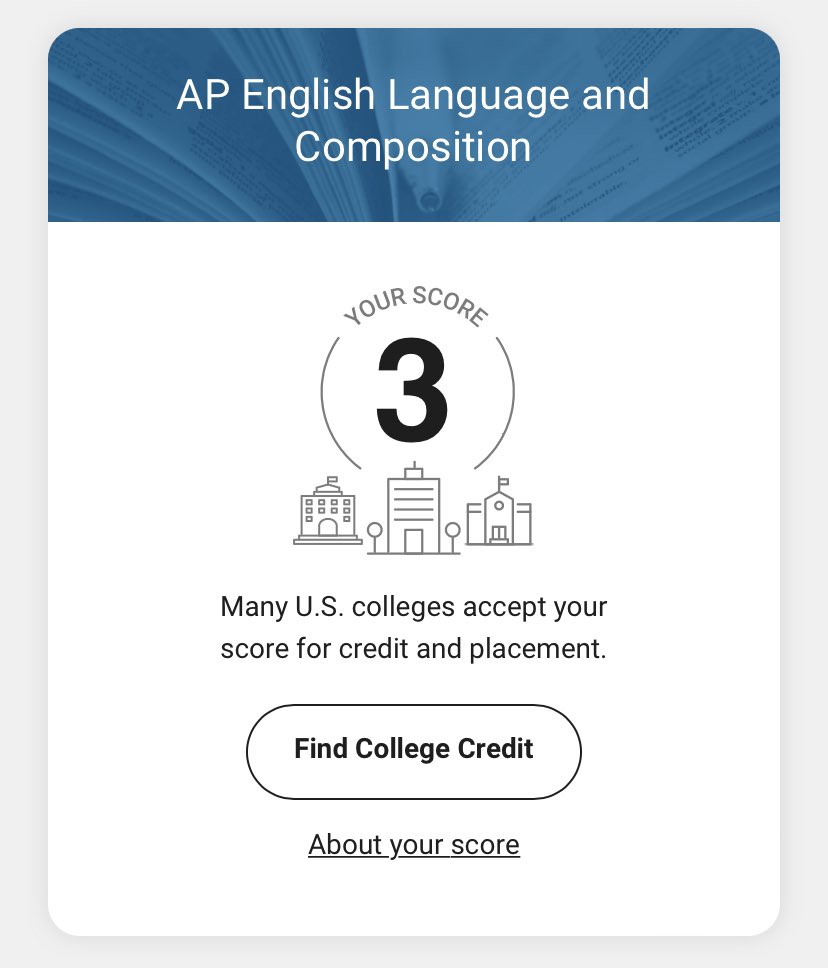 mashp0tates's tweet photo. I got all my AP Scores back and I'm proud to show that I got a 4 on AP Biology, a 3 on AP Language and Composition, 4 on AP US History, and a AP Scholar with Honor Award! https://t.co/uTH5NzmV7x