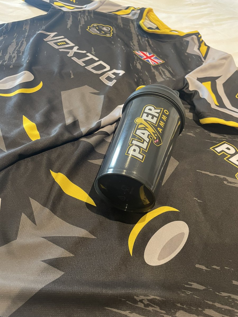 Our official Esports jerseys produced and manufactured by <a href="/GamersApparel/">Gamers Apparel</a> 

What’s your guys thoughts on these 🔥👀

#NoxArmy