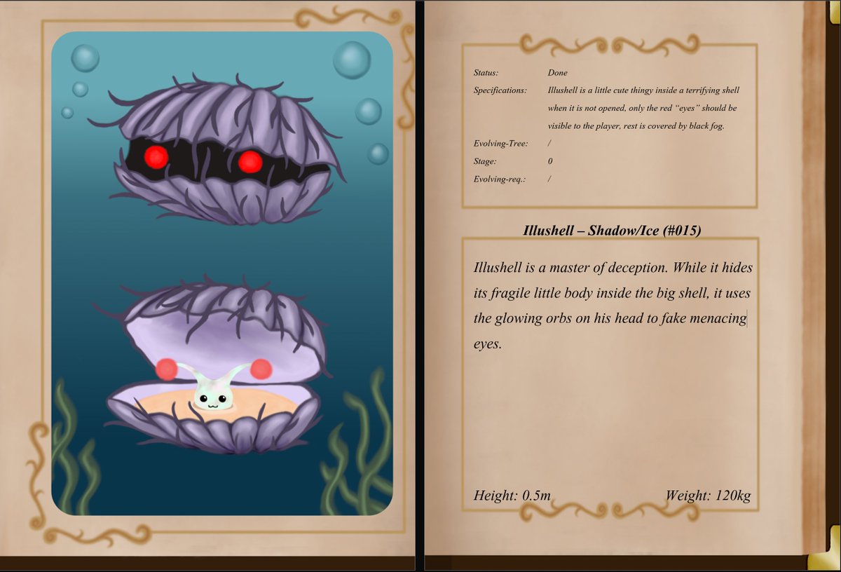 HPS_GameDev's tweet photo. Hey there!
Here is a screenshot out of the encyclopaedia for Illushell.
#HPS #HighPassionStudios #gamesbavaria #Illushell #concept #2D #gamedev #conceptart #IndieGameDev https://t.co/PNIUkpEMxc