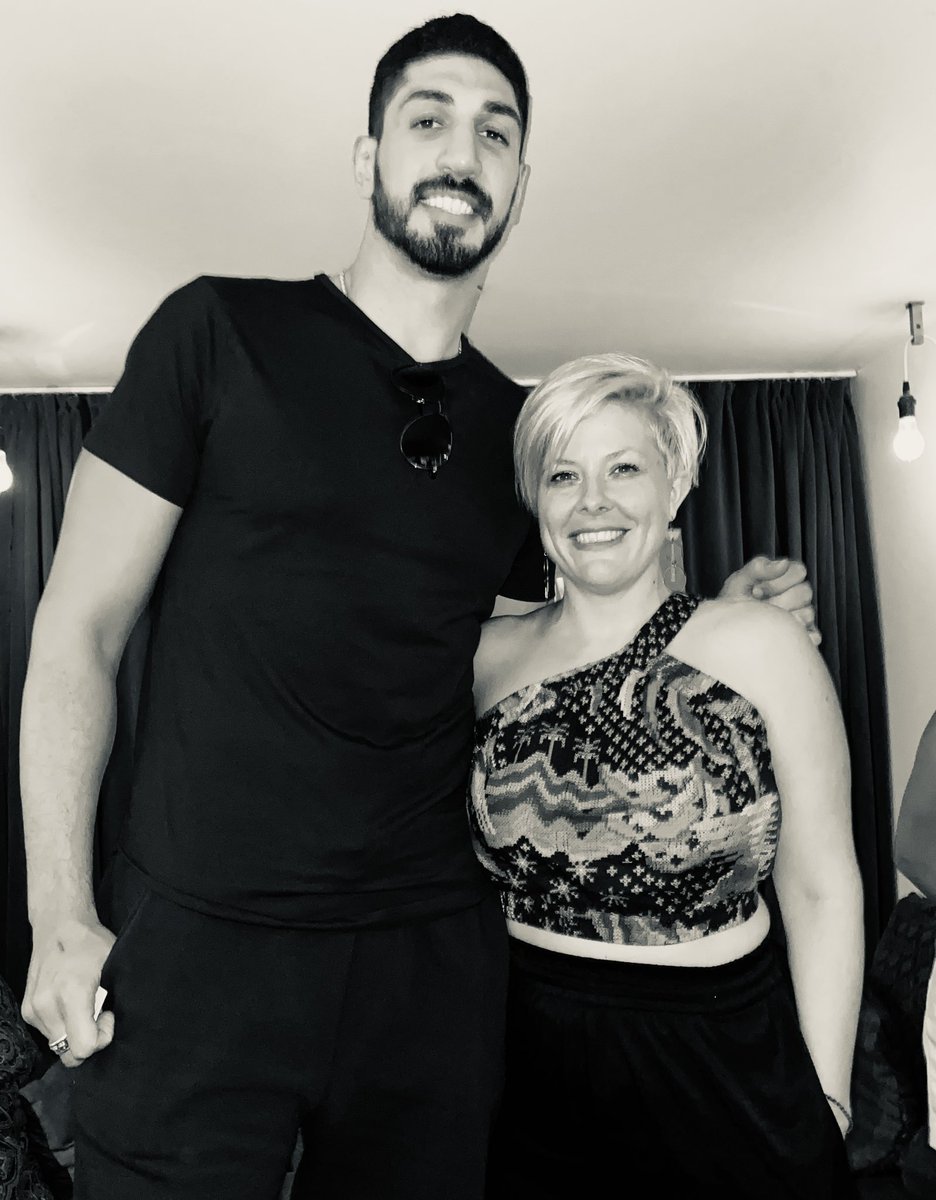 #endingmodernslavery is not a welcomed dinner party topic and most people tune out once it comes up. I’m honored my work continues to bring me into conversation with people who know it’s critical who want to talk and actively #Advocate for it’s end.. 🙏🏼🙏🏼 <a href="/EnesFreedom/">Enes Kanter FREEDOM</a>
