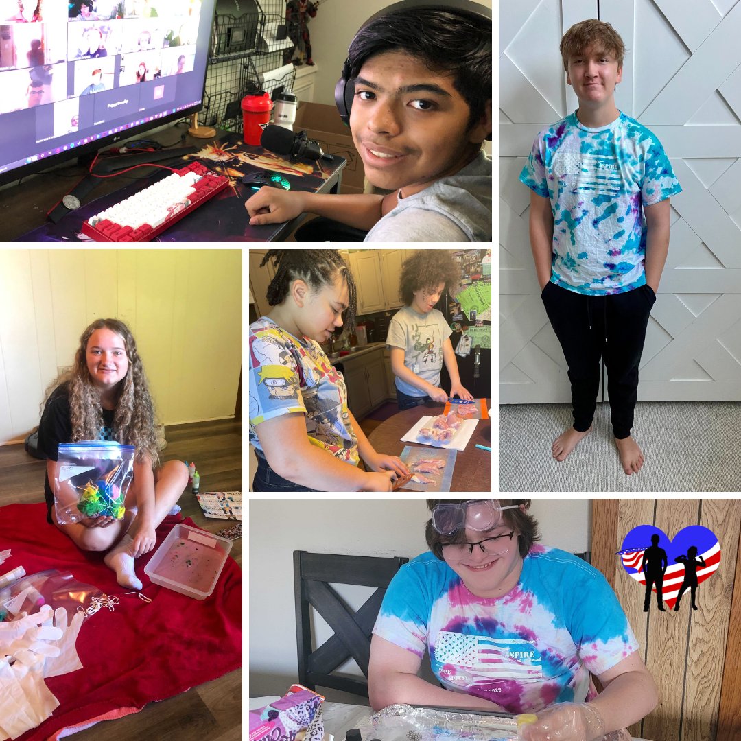 SaluteHeroes's tweet photo. This week wrapped up #ALH week 2 of our first ever #VirtualSummerCamp! As you can see from these photos, we think it's safe to say they LOVED it!
Next up, week 3, 2nd-5th grade!
#ChildrenOfVeterans #MentalWellness #CreateMemories #SaluteHeroes https://t.co/R25x6qt3xO