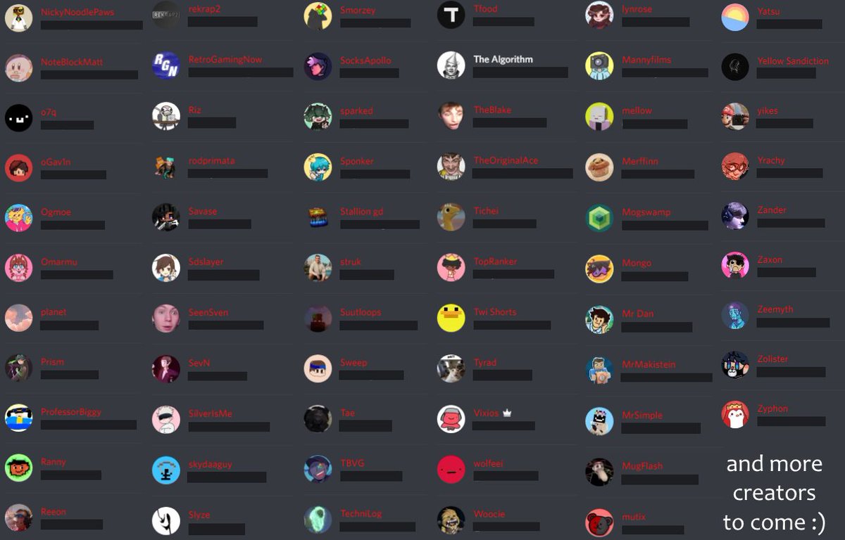 🢂 I have a "YouTube Algorithm" Discord Server where a bunch of Creators talk about stuff regarding YouTube.

🢂 We talk about how to Optimize Analytics, Audience Retention, CTR, etc.

🢂 RTs + Likes will be appreciated! :)
If you want to join, Retweet + Reply (Vouches Help)