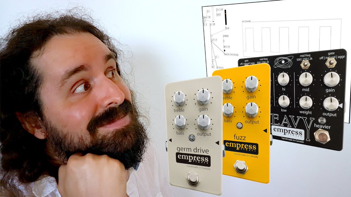 OscillatorSink (@oscillatorsink) on Twitter photo Distortion and synths are bae. My new video dives into what distortion does, the different flavours available (thanks to <a href="/empress_effects/">Empress Effects</a>
) and some ideas for how to use distortion creatively in electronic music.
Also, look at my happy little face.
#synth
youtu.be/QWz-CH2TerI Distortion and synths are bae. My new video dives into what distortion does, the different flavours available (thanks to <a href="/empress_effects/">Empress Effects</a>
) and some ideas for how to use distortion creatively in electronic music.
Also, look at my happy little face.
#synth
youtu.be/QWz-CH2TerI