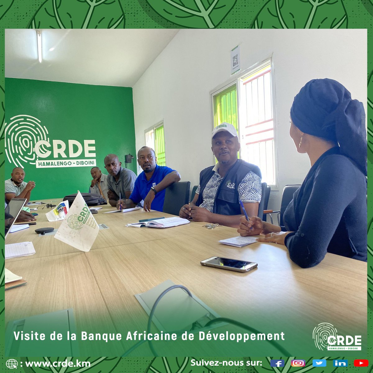 crdediboini's tweet photo. Pour la préparation d'un projet visant à multiplier les semences et augmenter la production agricole, des agents de la BAD accompagnés par le @MinistredeLAgr2 ont visité le @crdediboini ce matin dans le but d’examiner les défis et les perspectives sur la mise en place du projet. https://t.co/4N82GCUyLs