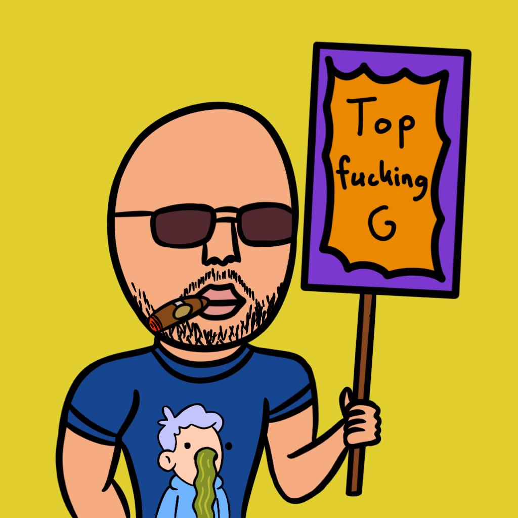 NFTates_'s tweet photo. Where the Top F*cking G's at?

These @doodles look like a heap of barf.

#NFT #AndrewTate #tate #FreeMint #NFTs #ETH #NFTCommunity https://t.co/3rhRoml1iw