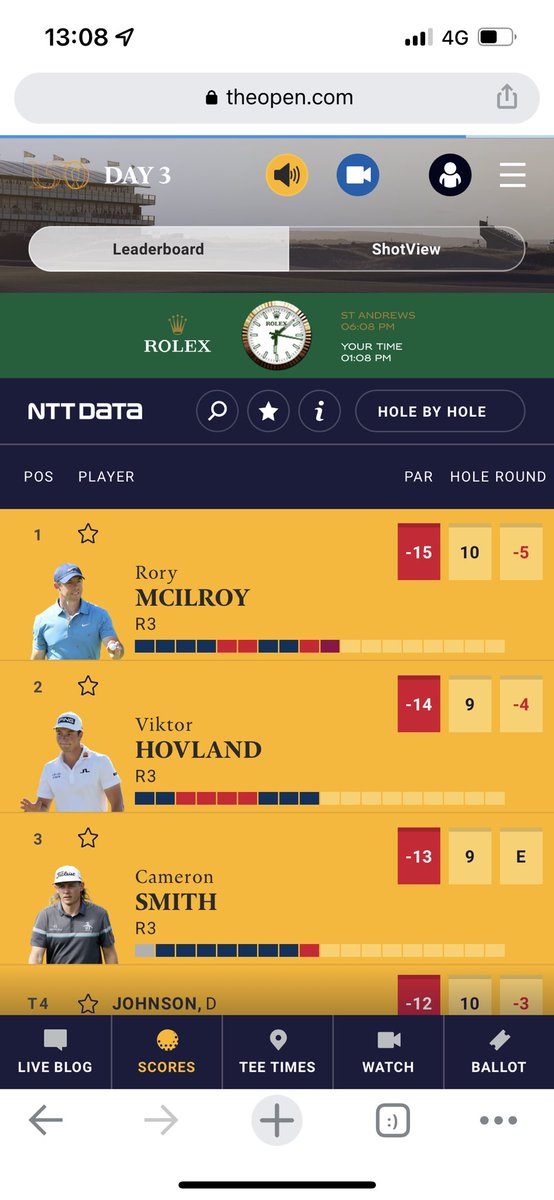 When I joined the amazing team <a href="/unrvldagency/">UNRVLD</a> there were many reasons but being part of creating exceptional and high impact DX was a big one.  

Watching the theopen.com and admiring our team’s impressive work on this is pretty bloody cool. 😍👏👏