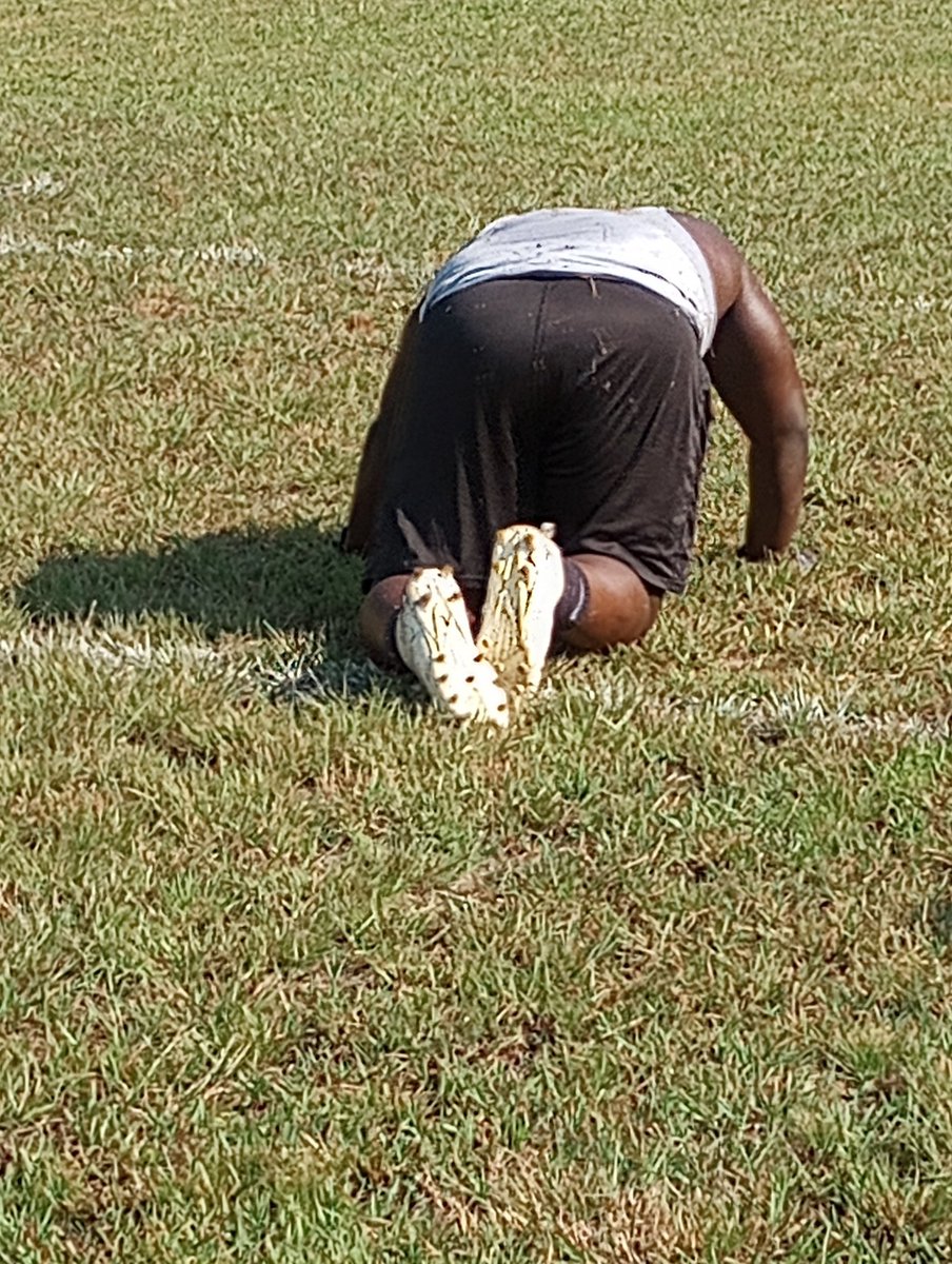 Had a good walk on tryout today. Had one man down. But hey we good.