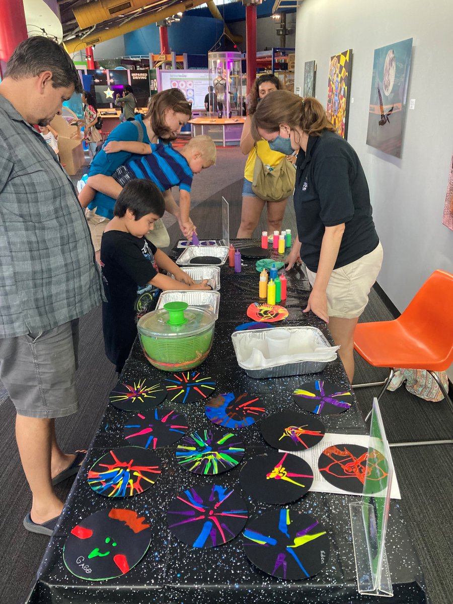 mositampa's tweet photo. Celebrating @NASAWebb today with astronomy activities for all ages! Come #UnfoldTheUniverse @mositampa #KeepDiscovering #NASA https://t.co/A5ZTp0tUkO