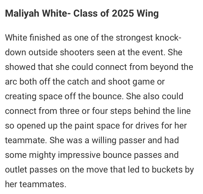 Thank you @JrAllStarBB for the write up. I had a fun time. @whitneymoia @C_Finley @GMacHoops @_TheCity @CoachLarry007 @FiveStateHoops