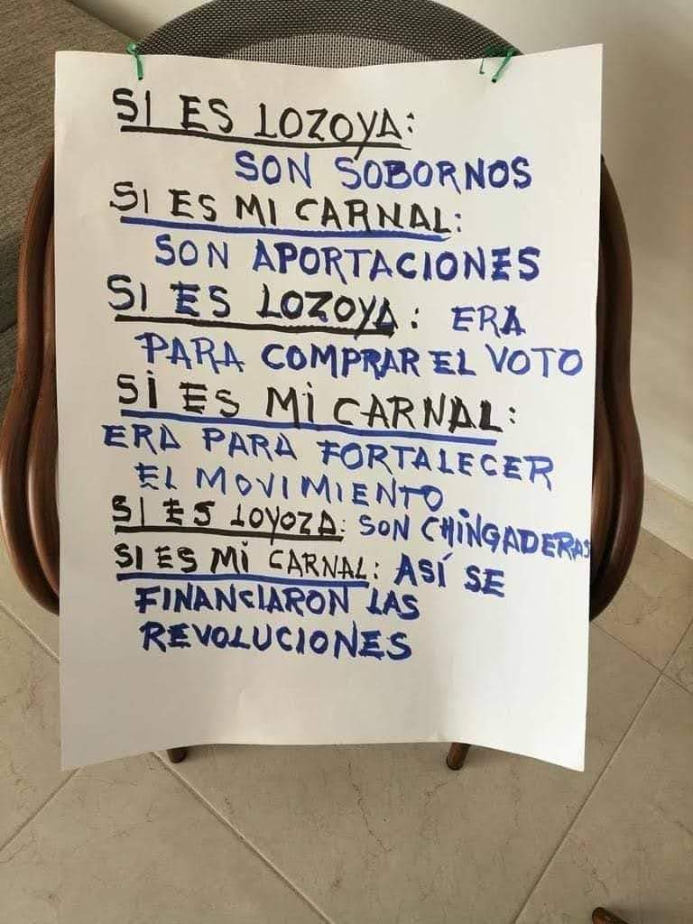 Aletse_04's tweet photo. La apología del delito según le convenga a @lopezobrador_ y @PartidoMorenaMx 👇👇 https://t.co/oM7S0xZYUI