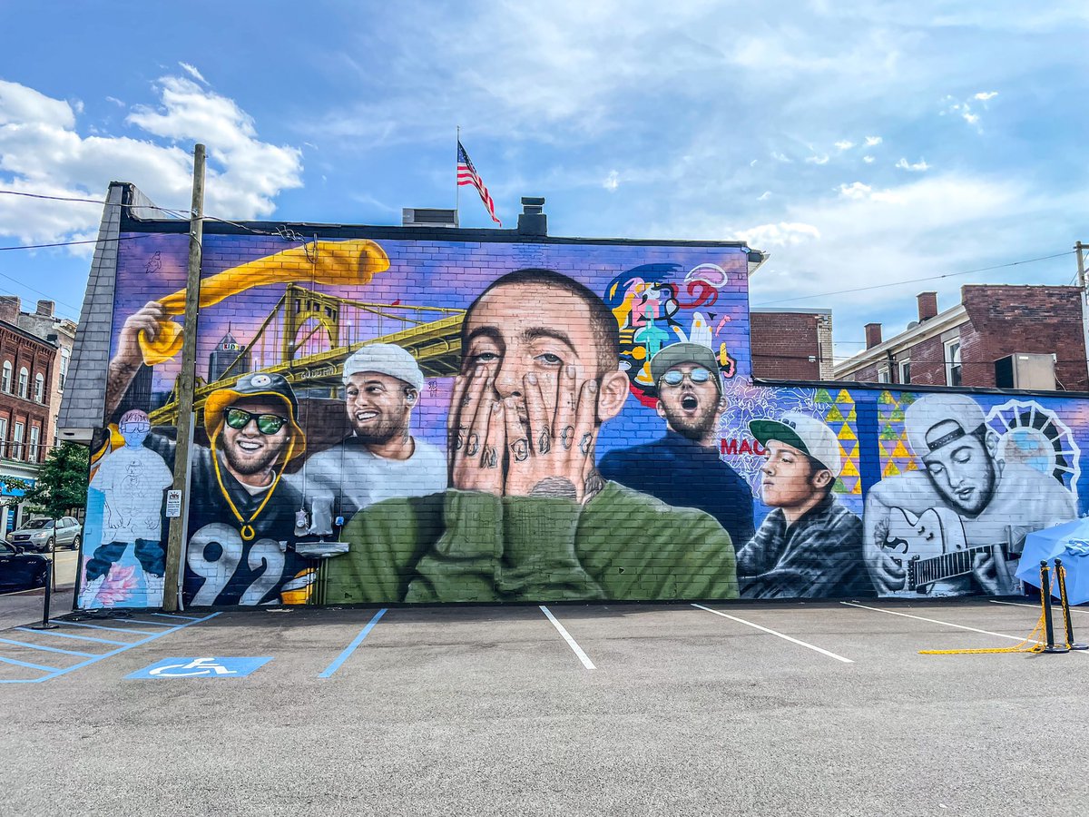 nfr_podcast's tweet photo. This mural of Mac Miller is incredible https://t.co/MG63qr2jzt