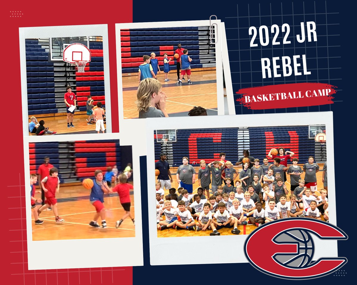 ECHSRebelsBball's tweet photo. The 2022 Effingham County Jr Rebel Basketball Camp is in the books!  There is nothing quite like summer basketball camps!  We are already looking forward to next year's camp!!!!

#Basketball #GoRebels
#Rebelbasketball
#ECHS
#GHSA
#summerfun https://t.co/jR5FgmBWy1