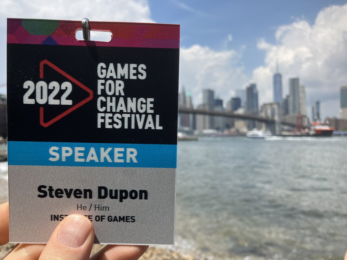 Extremely encouraged by all the positive feedback on Streets of My Town, and so inspired by the other games, projects and PEOPLE at #G4C22. Quite the community! #thankyou