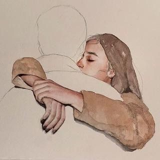 أؤمن جدًا بالإرتباط الروحي بين شخصين، الأرواح تتخاطر رغم وجود المسافات.🤎