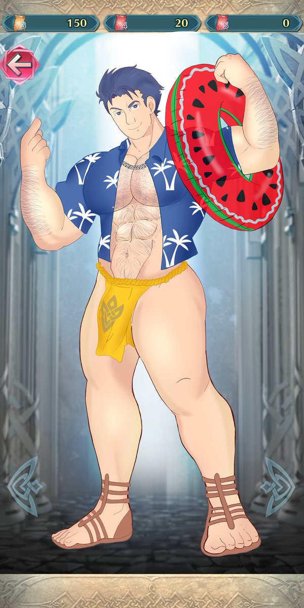 NokNoksorBara's tweet photo. Oho! This is part of #FESummer collab hosted by
@wererdraws
Looks like Hector is enjoying the summer 👀
I'm so excited that you can see all the amazing work of all the participating artists 💕 https://t.co/EGKoAM8HSi