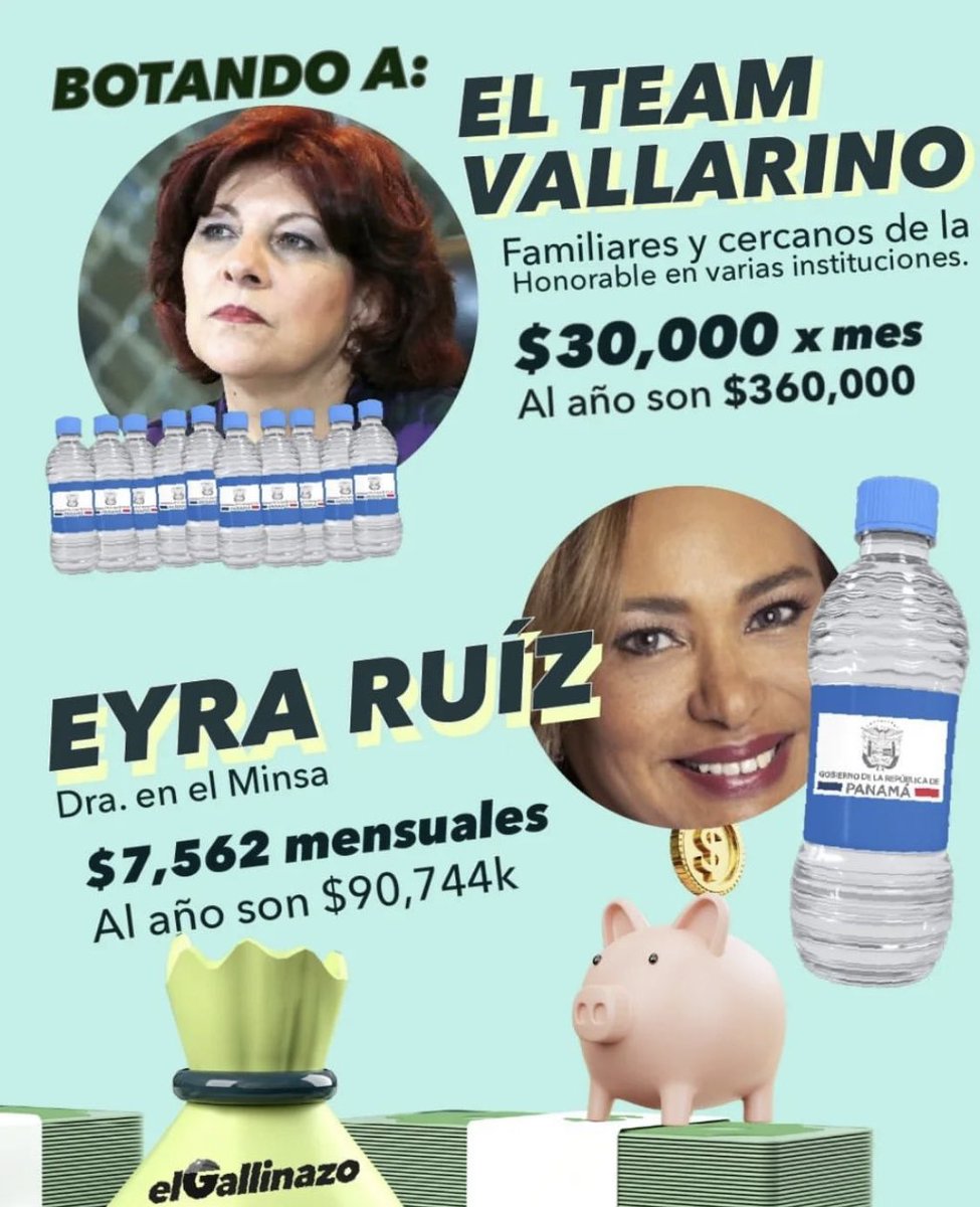 ElGallinazo's tweet photo. ¿Como ahorrarnos un millón de dólares al año? Botando un par de inservibles: https://t.co/mBZTPbK83p