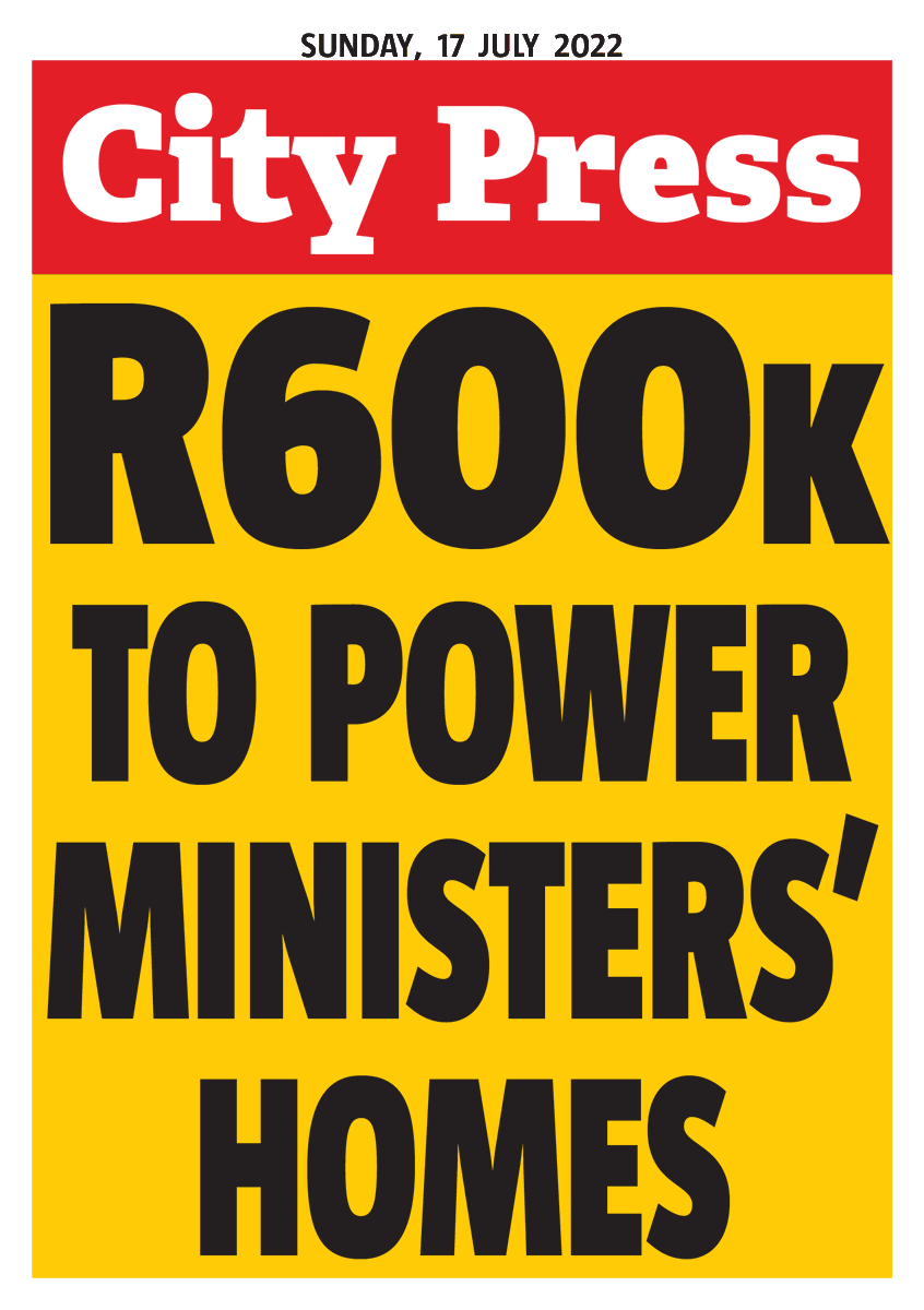 Some animals are more equal than others, so said George Orwell. <a href="/City_Press/">City Press</a> this week exposes a costly plan meant to shield government ministers from loadshedding...