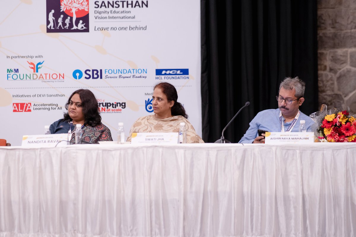 #SynergySummit: Nandita Raval from <a href="/PiramalFdn/">Piramal Foundation</a> who spoke on day 2 of the event said, “focus should be on few units of schools only and all energy should be directed towards the same.” She also underlined the importance of tapping youth idealism.