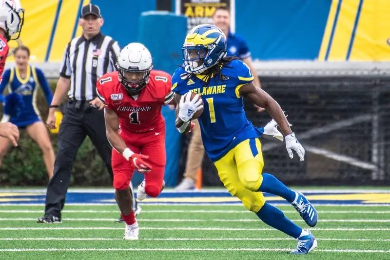 Blessed to receive a offer from UD💛💙@HoughFB @SC_DBGROUP @DelawareFB