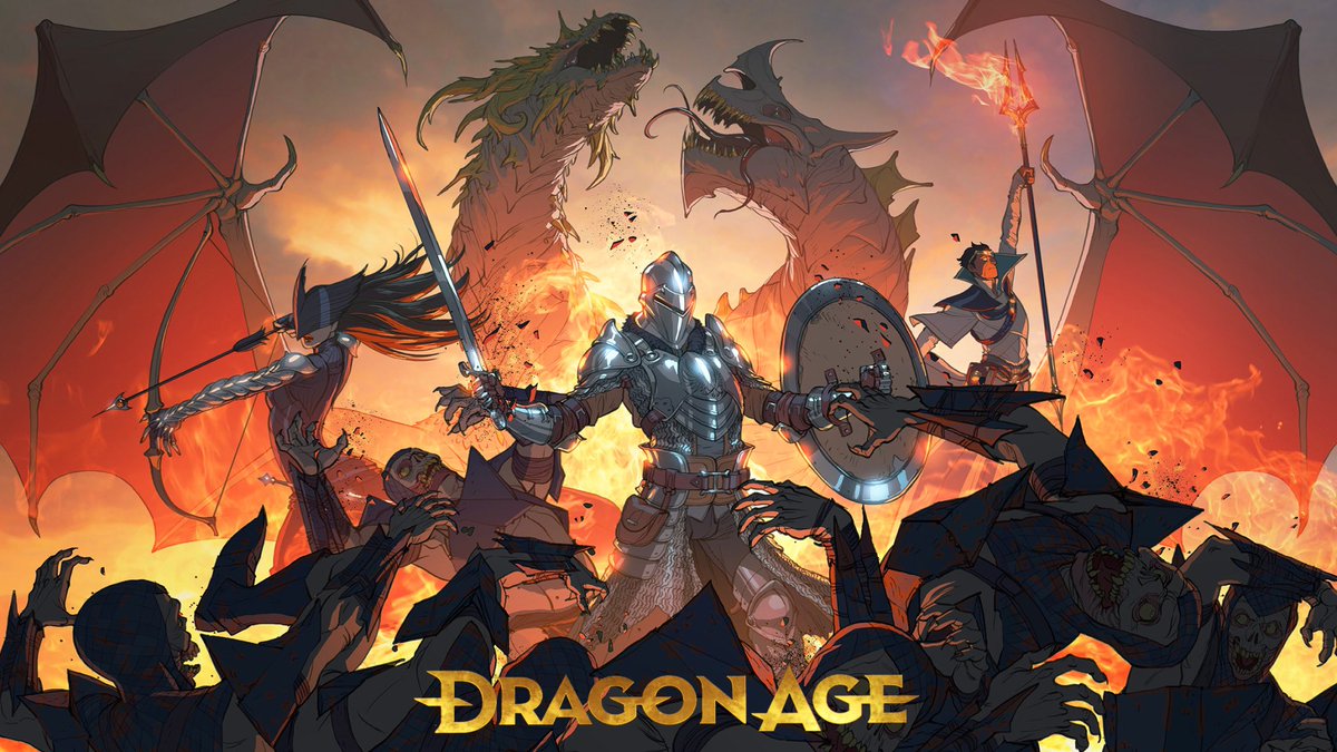 dailydragonage's tweet photo. Concept Art of Characters in Dragon Age Dreadwolf https://t.co/C6W0DjDCoo