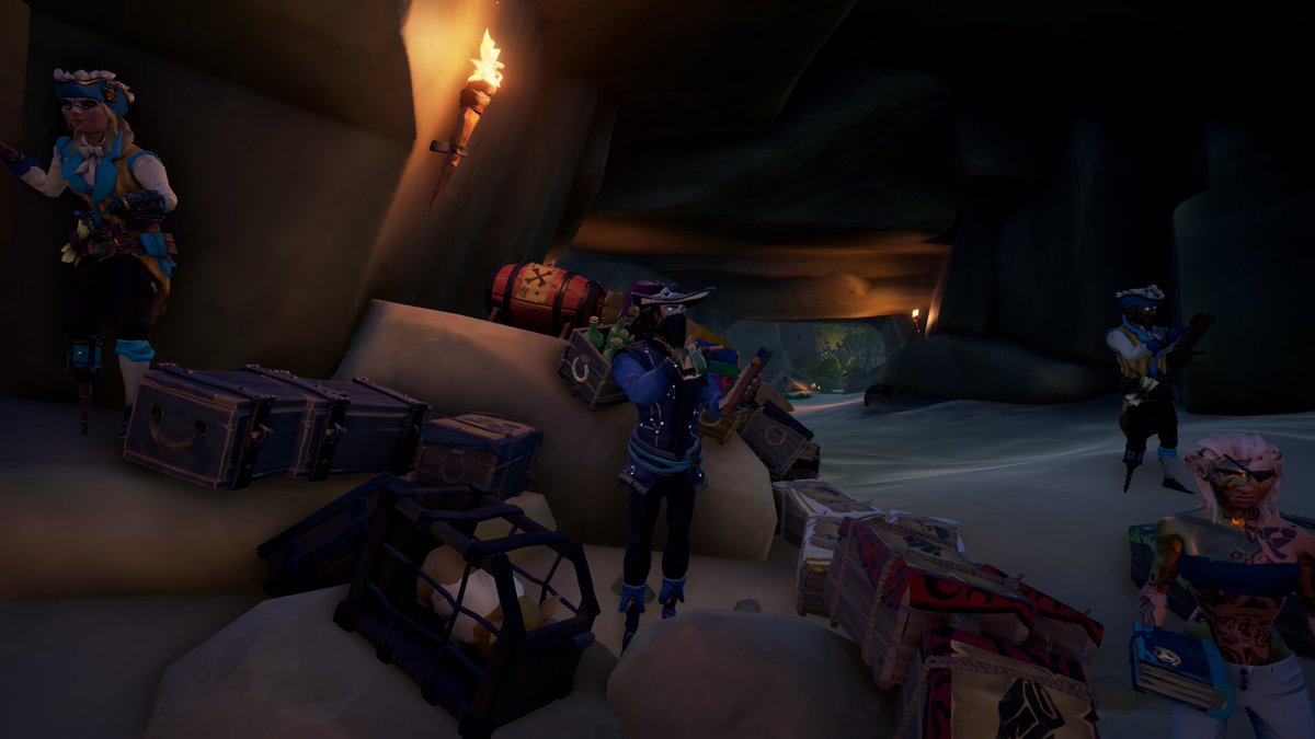 RainDelancey0's tweet photo. Had a blast sailing for @Slev_86 Cinimatic, my last cinimatic for sot.
@zackatk77 @kittykatzunya & @Sadie342 Thankyou!, For the Poultry!.
Can't wait to see the final result.
#SeaOfThieves #slevforpartner https://t.co/4kSfJTuvbk