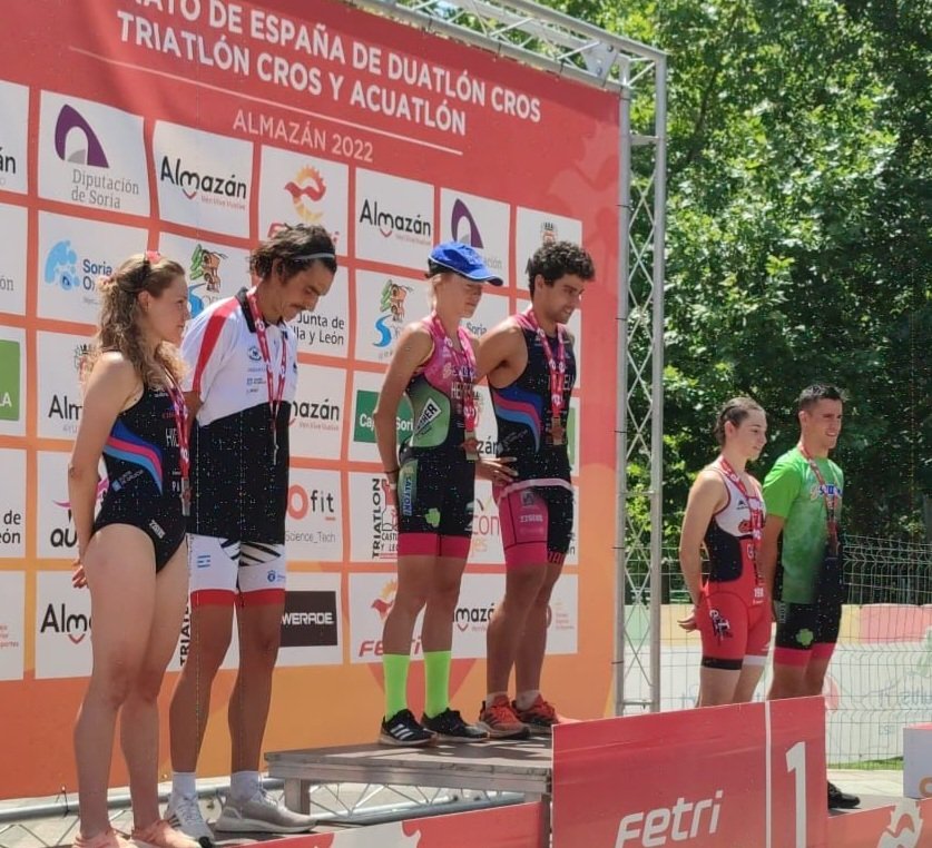 Paula <a href="/paula_swimmer/">Paula Herrero</a> 
CAMPEONA DE ESPAÑA DE ACUATLÓN @triatlonsp
.
Acabamos la 1 parte de la temporada con la mejor de las noticias y muy buenas sensaciones 

2 semanas de reseteo y vuelta a la carga para los Campeonatos de España de Triatlón en Banyoles&amp;Cartagena 

#TEAMCLAVERÍA