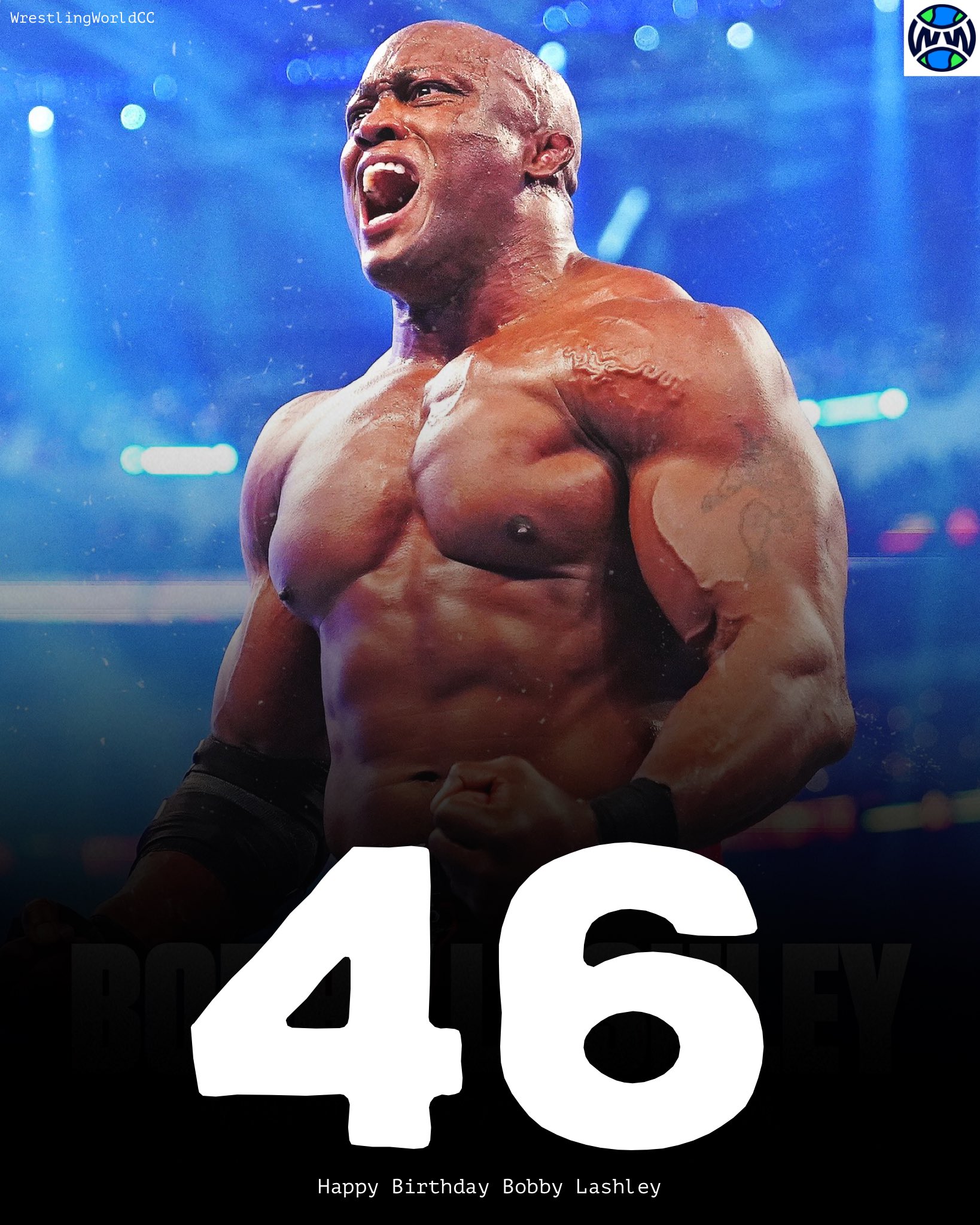 Bobby Lashley turns 46 today, happy birthday 