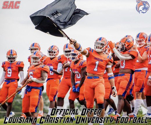 AmilcarFrazier's tweet photo. #AGTG I am extremely blessed and appreciative to say I have received my first offer from LCU Football. Thank you @CoachTWilson22 @CoachDixon_63 @sstephens21 @Deuce2CMC @KeithBlackmon https://t.co/krjsP67G7Q