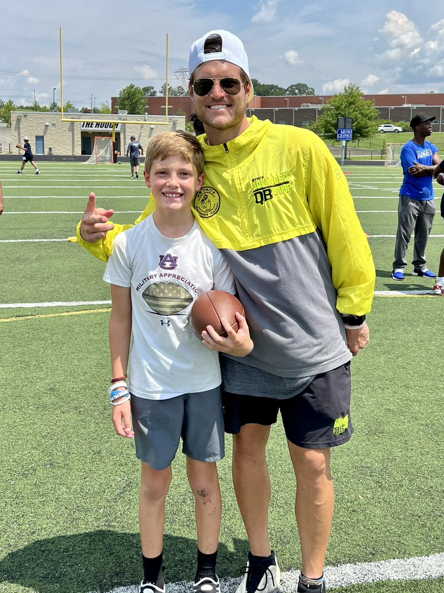 Thank you <a href="/baylintrujillo/">Baylin Trujillo</a> and <a href="/KOlsen19/">Coach Kevin Olsen</a> for a great camp today. I always have fun and always get better at <a href="/AdvancedQBCamp/">BTru’s Advanced QB Camp</a> I can’t wait until the next one. #iamsecond