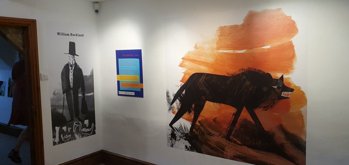 I've painted a huge dragon on the walls of <a href="/NunningtonHall/">NT Nunnington Hall</a> #exciting I also have some other work on display along with <a href="/TimHopgood/">Tim Hopgood</a> and #regionalschoolchildren #openstoday runs until 4th sept #creaturesofcuriosity #makemorearts <a href="/ace_national/">Arts Council England</a>