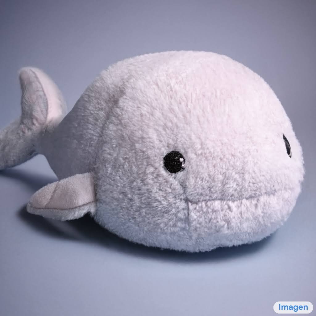 noy_shai's tweet photo. Generated with #Imagen - Sea life plush dolls. 
#GoogleBrain - next project is an AI to make those?

Prompts were: "A X plush. Beautifully made, detailed, cute, soft. High quality, studio lighting, product image"

Hermit crab, beluga whale, goldfish, jellyfish (more below) https://t.co/cO6yO8ityl