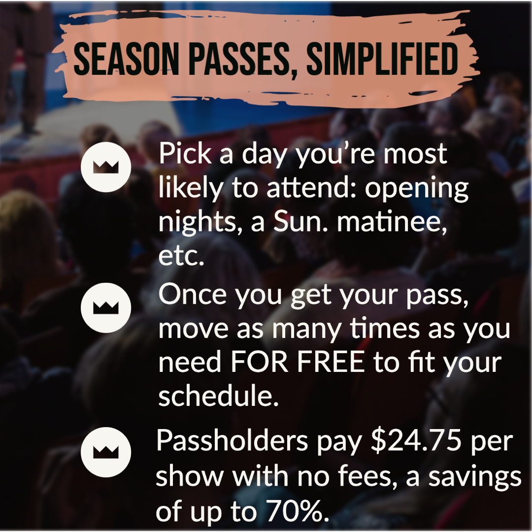 We try to make this as easy as possible. And you can't beat this bargain with a beating machine ...

jobsitetheater.org/season-tickets

#Tampa #TampaBay #UnlockTampaBay #DowntownTampa #StPetersburg #ThingsToDoTampa