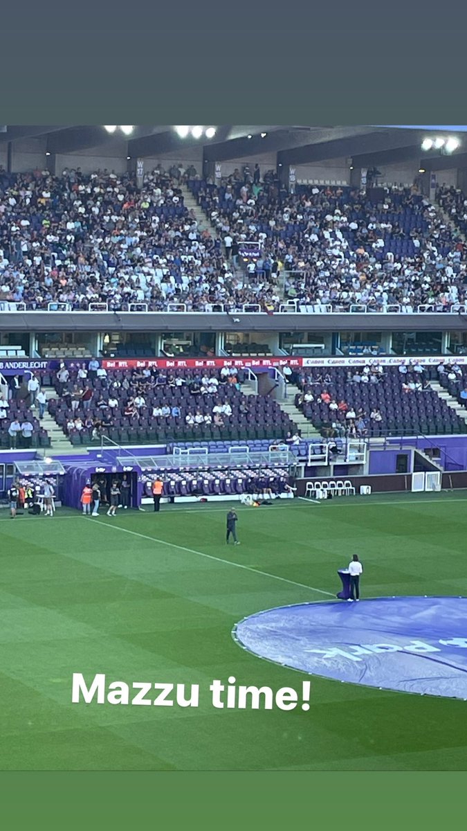 arnaldinho87's tweet photo. Mazzu time! @rscanderlecht #andoly #rsca https://t.co/7Q3iEmgcv3
