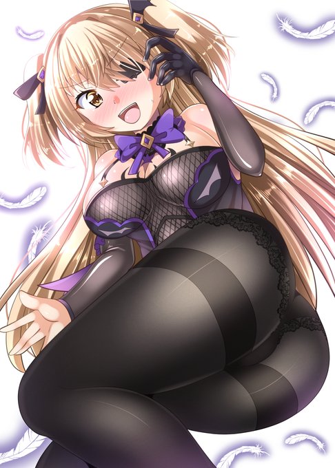 黒タイツ太ももを見せてくれるフィッシュルちゃん(ˇωˇ)
#過去めび環絵 