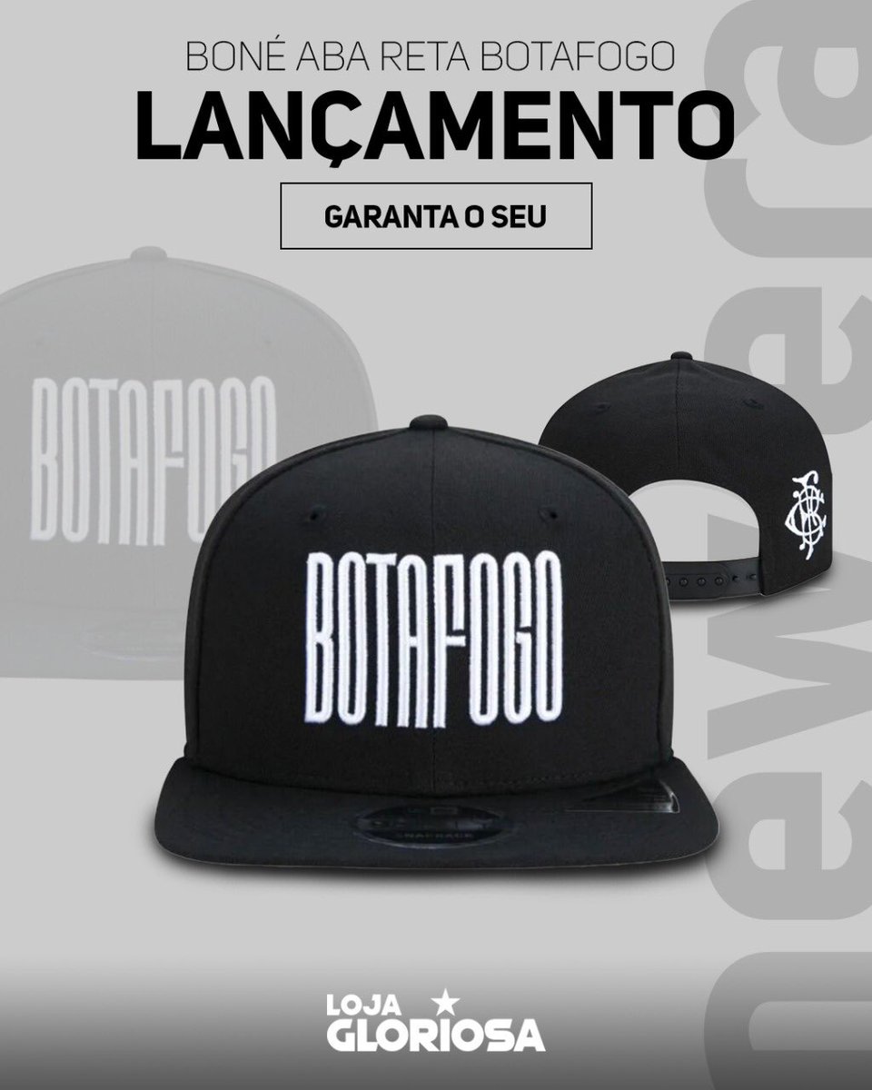alojagloriosa's tweet photo. 🔥LANÇAMENTO🔥
BONÉ ABA RETA BOTAFOGO disponível no nosso site.
Clique no link e garanta já o seu.
https://t.co/wgNdv8cDvR
#Botafogo #Glorioso #LojaGloriosa #NiltonSantos #Alvinegro #Botafoguenses #Embalado https://t.co/g1pUhaRTYt