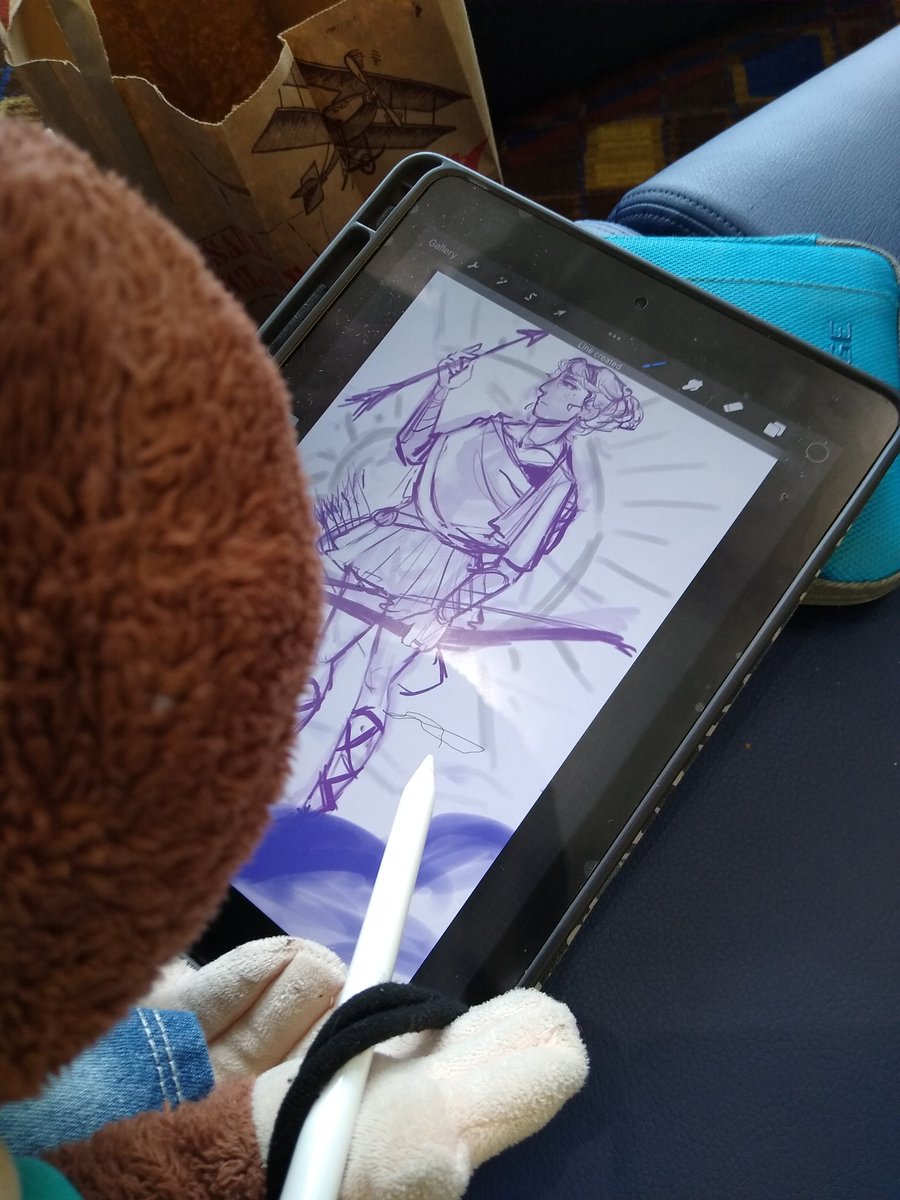 csmonkey_ar's tweet photo. @localartsomniac let me draw during our lunch break 🙊 #CSTA2022 #CSTA #CSforAR #CSforALL @CSforAR https://t.co/Ms2ynmcp4k
