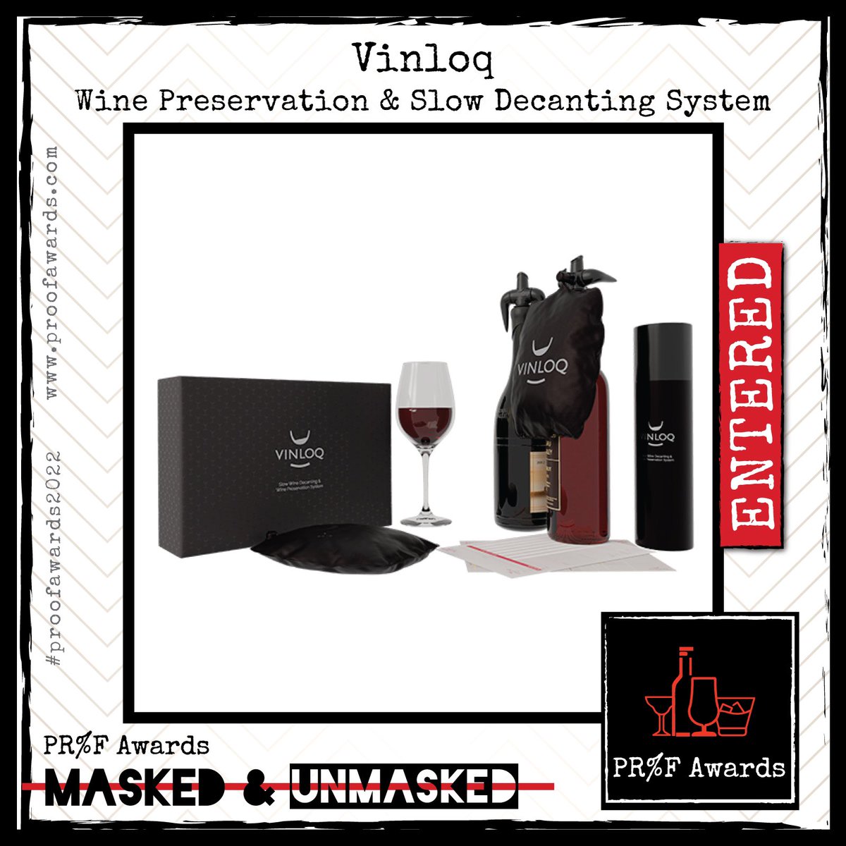 Proofawards's tweet photo. @vinloq is entered in the 2022 PR%F Awards! 
Don’t forget to enter in your spirits, wine, and beverages! 
@proofawards original buyers competition for all spirits, wine, &amp; beverages! 
Visit https://t.co/5XCHbUSzPp for information on how to enter in! 

#proofawards2022 https://t.co/ozsSVkk4dz