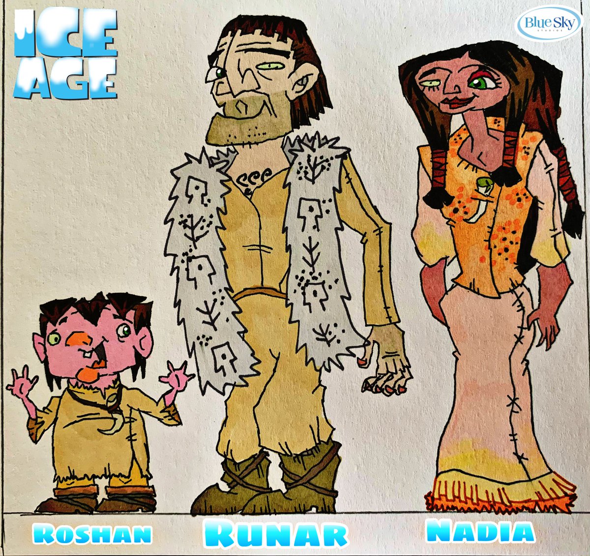 duda_wilson's tweet photo. @blueskystudios #Iceage #humantribe @DillyDilworth https://t.co/2ao4zmhER3
