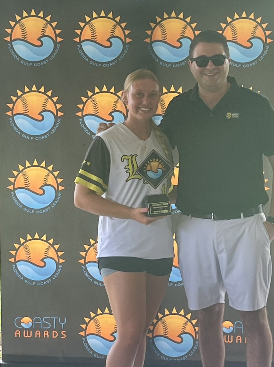 The 2022 FGCL Coasty Award Winner, Homerun Regular Season Champion, <a href="/reaganmilliken/">Reagan</a> from <a href="/OhioStateSB/">Ohio State Softball</a>! <a href="/BradentonLynx/">Bradenton Lynx</a>