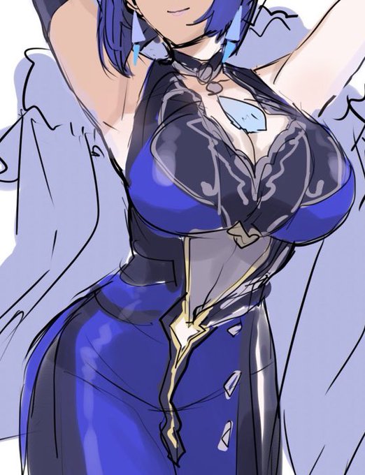 青いデカパイ好き過ぎやろ 