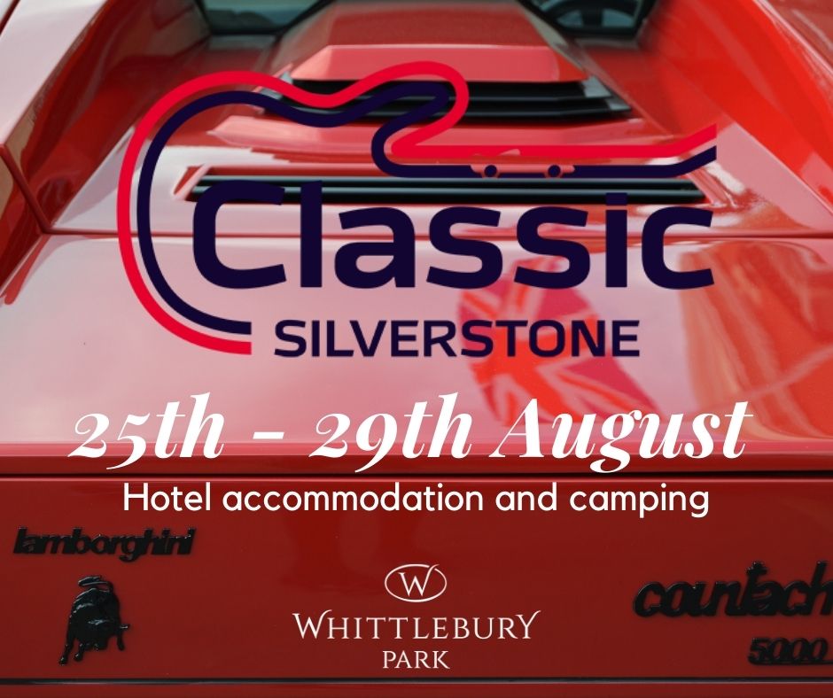 Silverstone The Classic 25th-29th August 2022
At Whittlebury Park we offer accommodation both within the hotel and camping within our campsite. 🏎️ 

bit.ly/3Pfy9t5