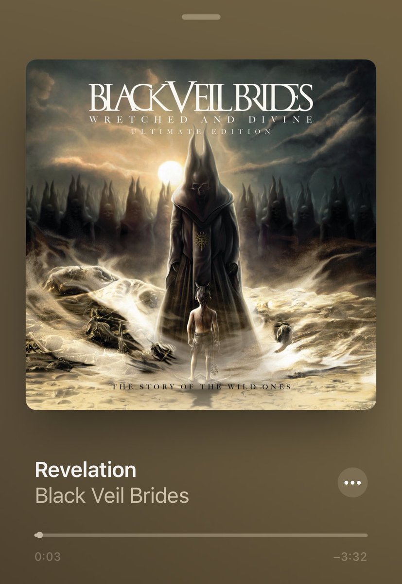 JAIME_JOSH_STAN's tweet photo. Underrated bops in my opinion #blackveilbrides #wretchedanddivine #BVB #LetYouDown #IAmBulletproof #Revelation #VictoryCall @blackveilbrides @christiancoma @andyblack @LonnyEagleton @JinxxBVB @JakePittsBVB https://t.co/SKrQdrYOl4