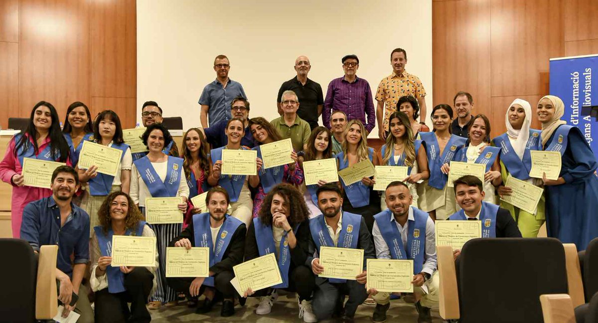 Facultat FIMA UB (@fima_ub) on Twitter photo #NotíciesFIMA Acte de graduació de la promoció 2022 del màster en Gestió de Continguts Digitals <a href="/master_gcd/">Máster en Gestión de Contenidos Digitales</a> de <a href="/FIMA_UB/">Facultat FIMA UB</a>
fima.ub.edu/noticies/acte-… #NotíciesFIMA Acte de graduació de la promoció 2022 del màster en Gestió de Continguts Digitals <a href="/master_gcd/">Máster en Gestión de Contenidos Digitales</a> de <a href="/FIMA_UB/">Facultat FIMA UB</a>
fima.ub.edu/noticies/acte-…