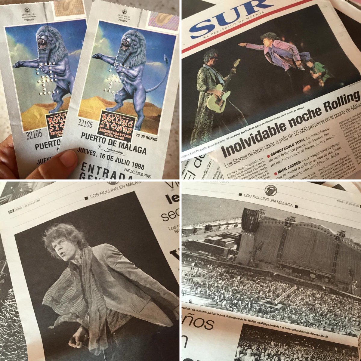 montanasz's tweet photo. @RollingStones 24 years ago 🤩🎉🙌🏻 my first concert, changed my life forever. Great memories 💙 https://t.co/fLDIQQULoc