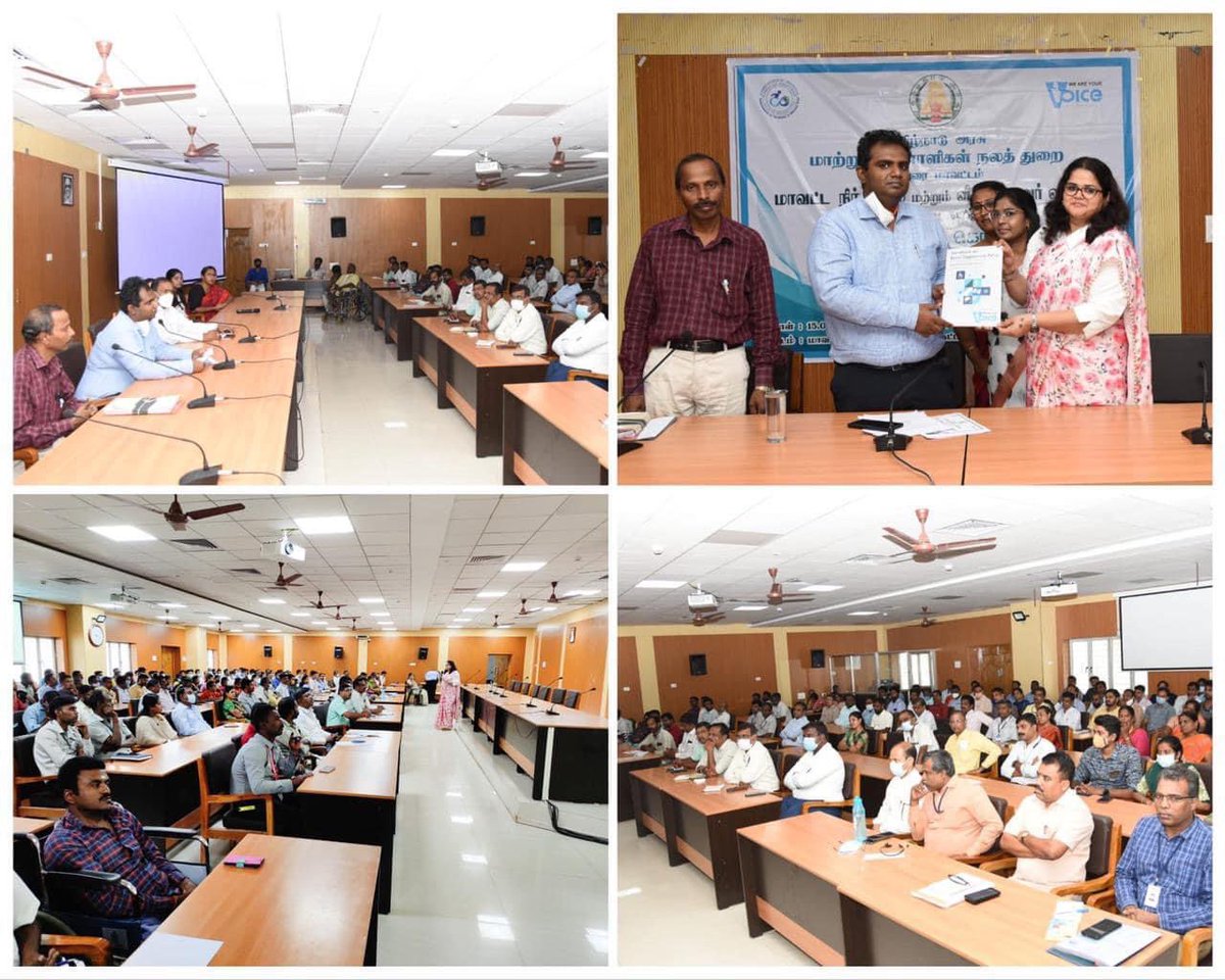 Madurai District Administration, under the leadership of <a href="/mducollector/">District Collector Madurai</a> Dr. S. Aneesh Sekhar, IAS conducted an Equal Opportunity Policy Awareness Session yesterday (15.07.2022) at District Collectorate, Madurai 1/4