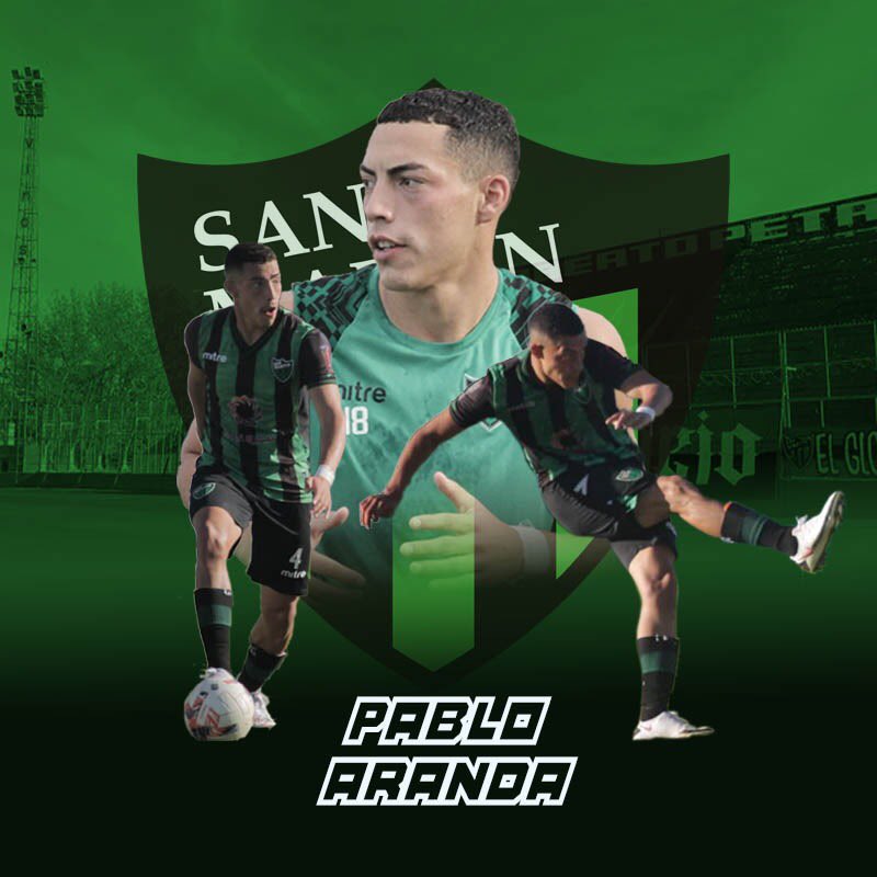 ArandaCe23's tweet photo. Diseño deportivo - San Martín de San Juan 

@pablito1605 https://t.co/fju7ehTj9n