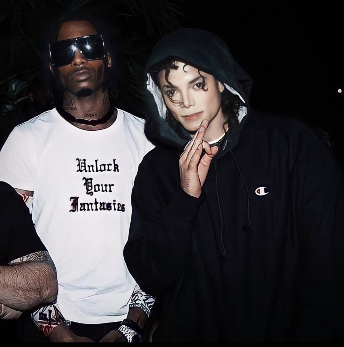 lottareds's tweet photo. Really wish Michael Jackson and Playboi Carti were able to make more music together https://t.co/LnbS3hvaDS